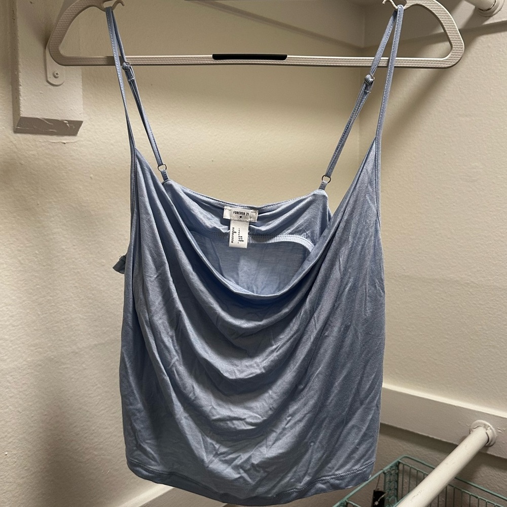 Forever 21 Light Blue Tank Top